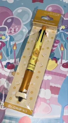 ディズニーリゾートプーさん　ドクターグリップ　Dr.グリップ4＋1　ボールペン