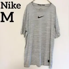 Nike 【M】Pro Dri-FIT グレー 半袖Tシャツ スポーツ