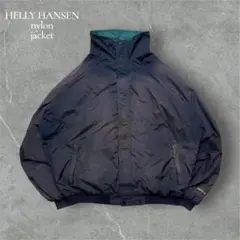 vintage古着ヘリーハンセン鬼フェードナイロンジャケットボロ