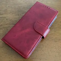 スマホケース iPhone 7/8/SE用 手帳型 ワインレッド