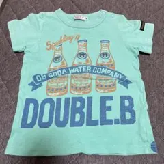 DOUBLE.B　Tシャツ　90