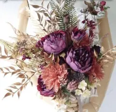 ウェディングブーケ　ブートニアセット