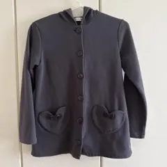 KP チャコールグレー　カーディガン