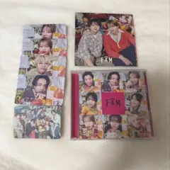 timelesz アルバム　FAM 通常盤【傷あり】　トレカ