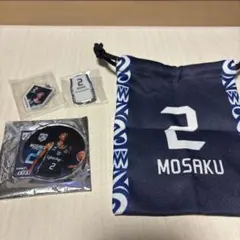 福井ブローウィンズ　モサク　ダミロラ選手　グッズセット