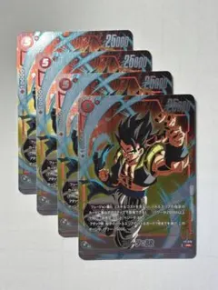 フュージョンワールド　ゴジータ：BR【プロモ・ホイル】4枚セット