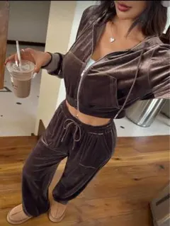 【即日発送】ベロアセットアップ❤︎