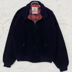 美品/M バラクータ カシミヤ30%ブルゾン ハリントン G9 スイングトップ