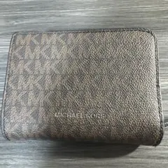 MICHAEL KORS 二つ折り財布 ブラウン シグネチャーのサムネイル