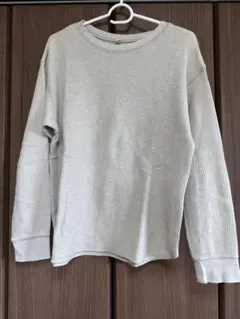 ユニクロ ワッフル 長袖カットソー