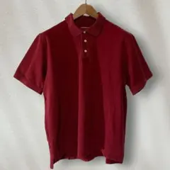 Croft&Barrow オーバーサイズ ポロシャツ 赤 Lのサムネイル