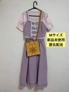 美品】アナと雪の女王 ビスチェ付きワンピース&ニットバッグ - メルカリ