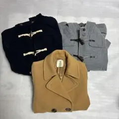 ダッフルコート ネイビー