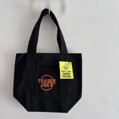 TRADER JOE'S ハロウィンキャンバストートバッグ　ブラック