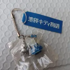 2002年　ハローキティ　池袋キティ物語　根付け　ストラップ　ご当地