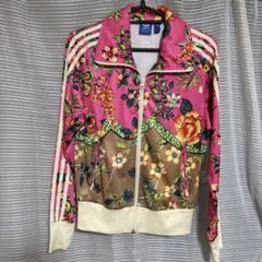 adidas フラワープリント ジャージ