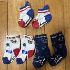 ミキハウス 靴下 3足セット11〜13cm