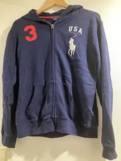 Polo Ralph Lauren ネイビー パーカー L