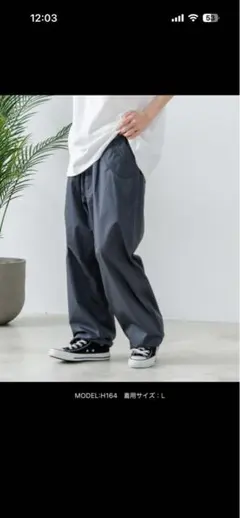 DICKIES/ディッキーズ　ライトツイルパラシュートパンツ