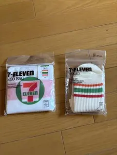 大阪万博　セブンイレブン　7-Eleven エコバッグとソックス セット