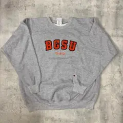 00s champion チャンピオン カレッジ スウェット グレー 刺繍