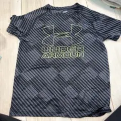 UNDER ARMOUR YSM Tシャツ 黒/グレー