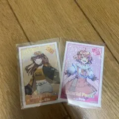 カラフルピーチ　のあさん　えとさん　ステッカーコレクションガム