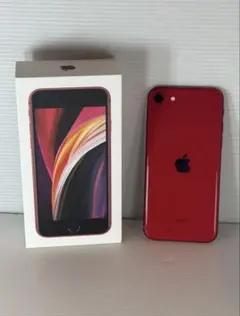 iPhone SE 第2世代（SE2）レッド 本体 SIMフリー - メルカリ