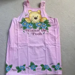 ウィニー・ザ・プー エプロン ピンク