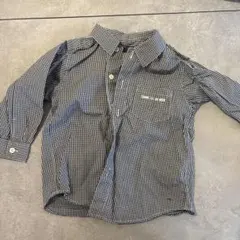 COMME CA DU MODE チェック柄シャツ 95cm