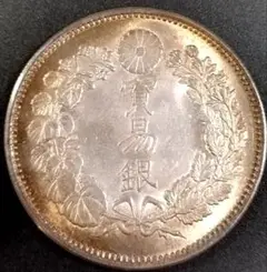 し*o様 【オークション】 明治八年 明治8年 貿易銀 古銭 銀貨 希少 《T- Yahoo!オークション - 古銭 貿易銀 明治8年 明治八年 重量約27.3