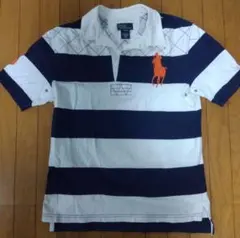Ralph Lauren ビッグポニー ポロシャツ y2k swag 太ボーダーのサムネイル