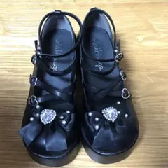 Ank Rouge ビジューパール厚底靴　Lのサムネイル