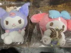 宇佐美マイメロコラボ　マイメロ クロミぬいぐるみ