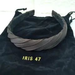 IRIS47 etude head band ブラウン　ヘアバンド カチューシャのサムネイル
