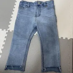 切りっぱなしデニム　 プティマイン　90センチ