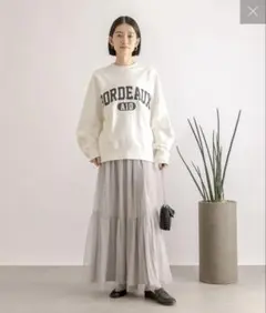 rive droite【両面2WAYで着れる】チュールリバーシブルスカート　36