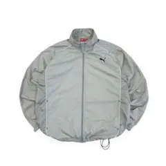 美品 00s Y2k Puma ナイロンジャケット メンズM ドローコー付き