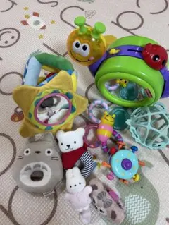 ベビー おもちゃ まとめ売り ガラガラ ラトル 9点セット