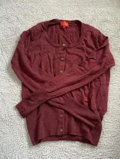vivian westwood ワインレッド　トップス