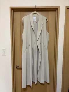 JEANASIS ベージュ ロングベスト