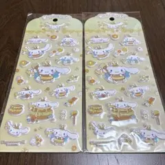 海外限定 正規品 サンリオ シナモロール シナモン マシュマロシール 2枚セット