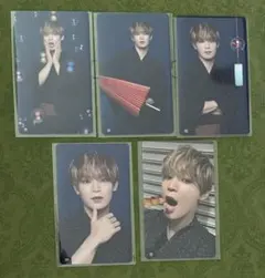 JO1 5th anniversary 祭りトレカ セット　與那城奨