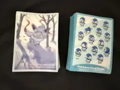 ポケモンカード デッキシールド スリーブ ヒスイゾロア ポッチャマ まとめ売り