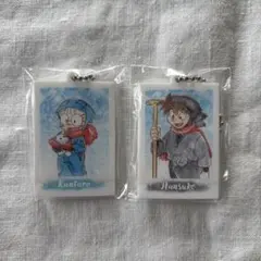 忍たま ぱしゃこれ ミニアクリルキーホルダー 乱太郎 土井先生