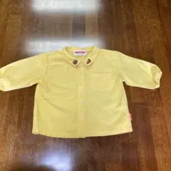 mikihouse 黄色いシャツ サイズ70