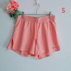 h008　ナイキ【S】ショートパンツ/トレーニング/スポーツ/ピンク系/