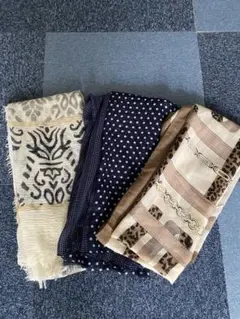 ☆新春セール！大判ロングスカーフ3点