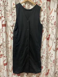 ロング　ジレ　ベスト　LL XL ジャンスカ　ジャンパースカート ワンピース