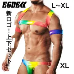 EGDE【L～XL！上下セット！】RAINBOW HARNESS & JOCK - メルカリ